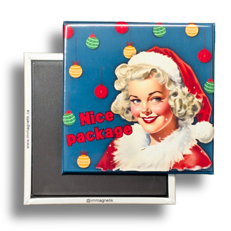 Nice Package - 2.5" x 2.5" Magnet